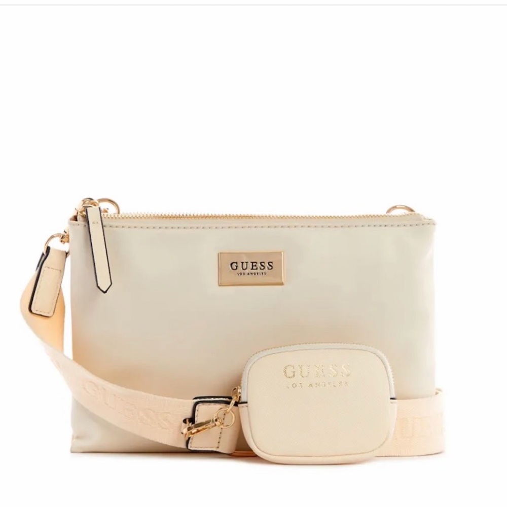 SOLD ❗️ GUESS Lina Mini Double-Zip Crossbody NWT